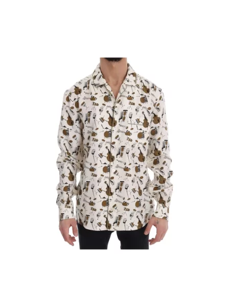 Koszula Dolce And Gabbana casual biała