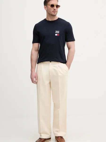 Tommy Hilfiger osnovna kratka majica modra