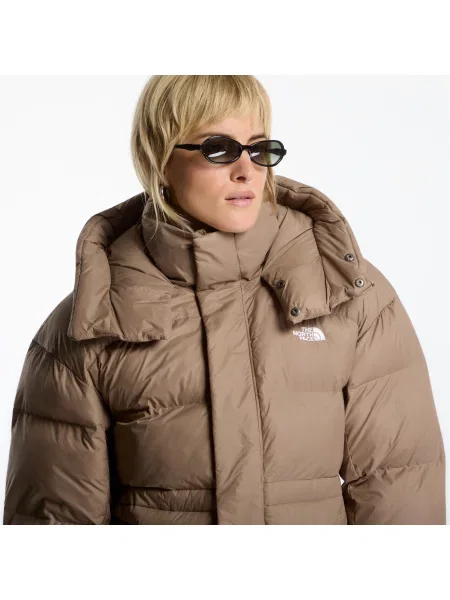 Пухено яке The North Face Puffer Oversize Parka Garnet L