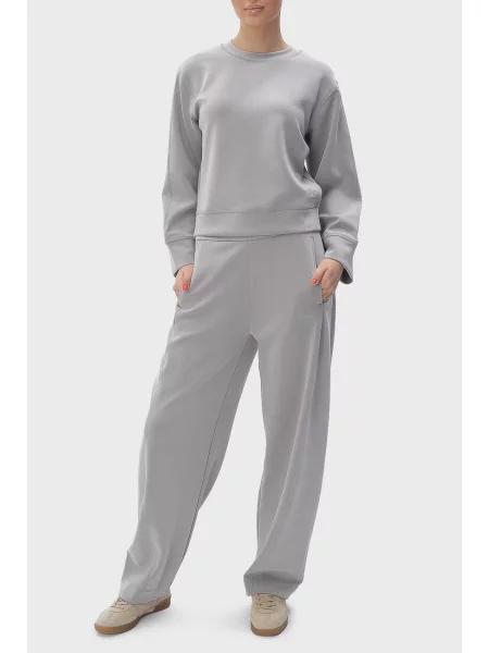 Костюмный спортивный костюм Boss серый