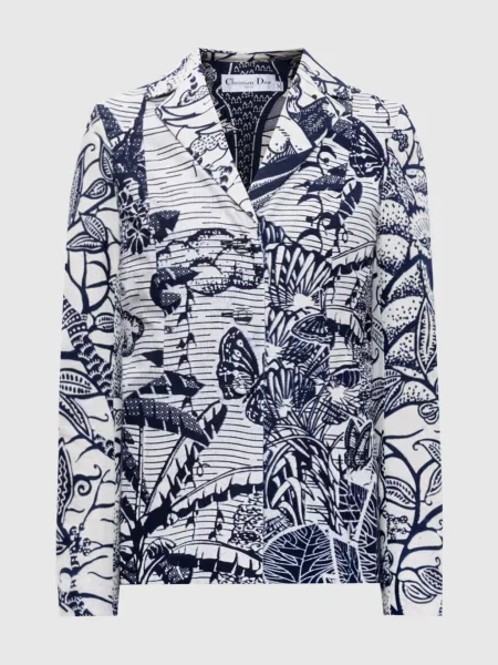 Жакет Fantaisie Christian Dior білий