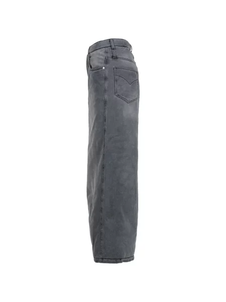 Blugi cu picior larg Lựu đạn gri