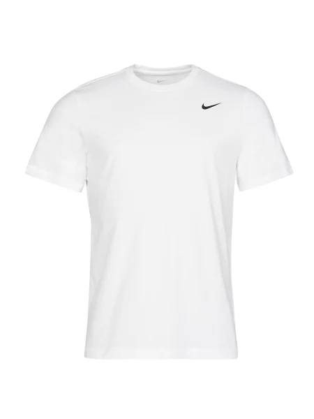 Tričko Nike Dri-Fit smoky white/black bílé