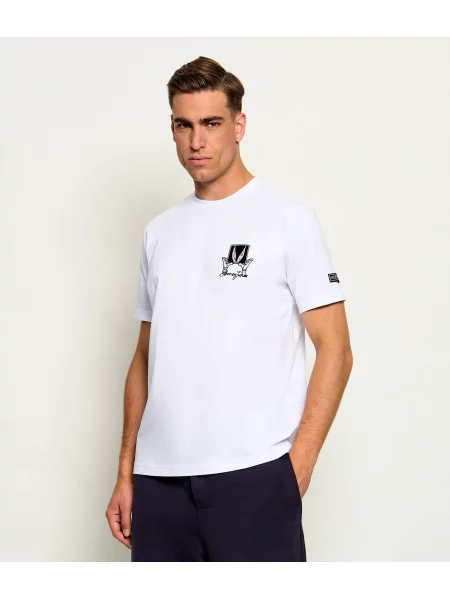 Iceberg tricou pentru bărbați din alb