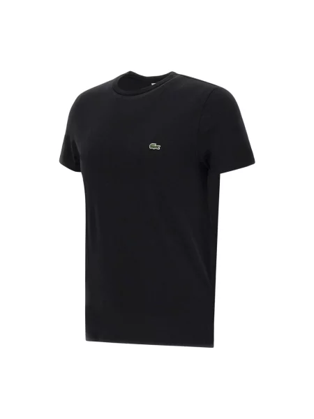 T-shirt LACOSTE Base T-shirt Black M czarna