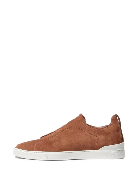 Sneakerși Zegna maro