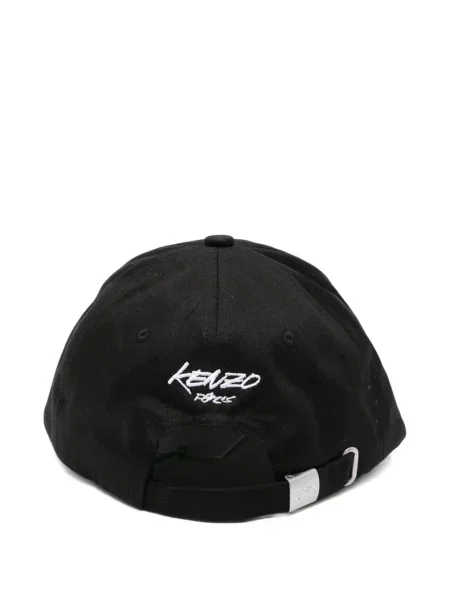Șapcă Kenzo cu broderie cu model floral negru