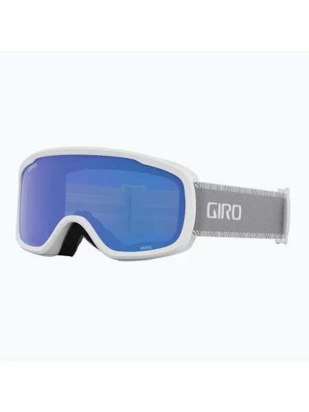 Ochelari de schi pentru femei Giro Moxie & gri chute/ cobalt/ galben alb