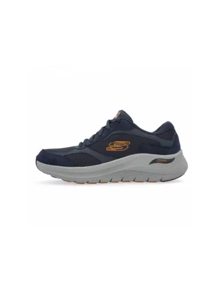 Sneakersy Skechers niebieskie