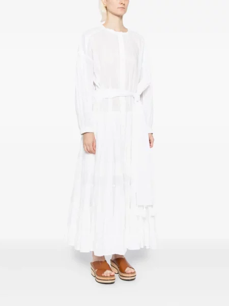 Rochie Bambah de costum alb