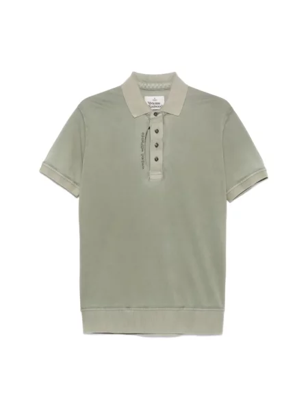 Koszulka polo Vivienne Westwood zielona