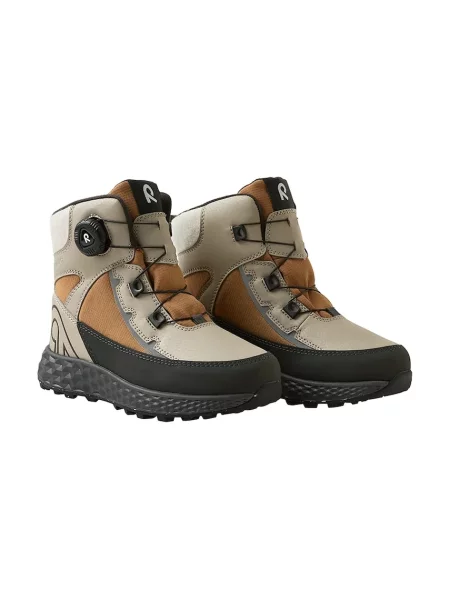 Gyerek hótaposó Reima Hallava Quicklock earthy beige. Méret: 28 EU bézs