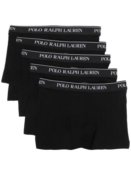 Kožne odgovarati bokserice Polo Ralph Lauren s printom plava