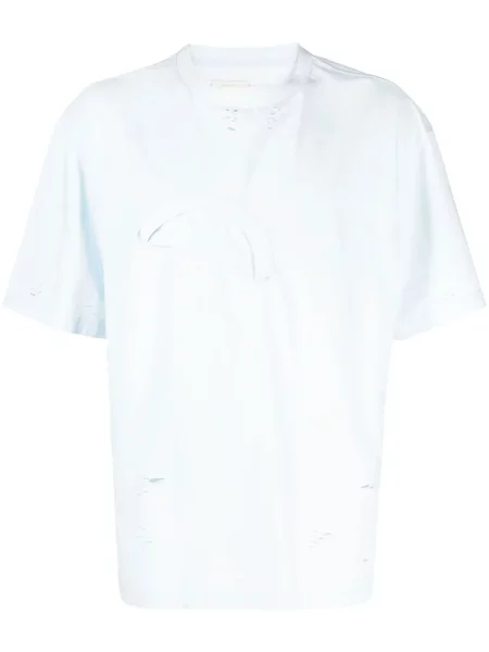 Tricou Feng Chen Wang zdrențuiți albastru