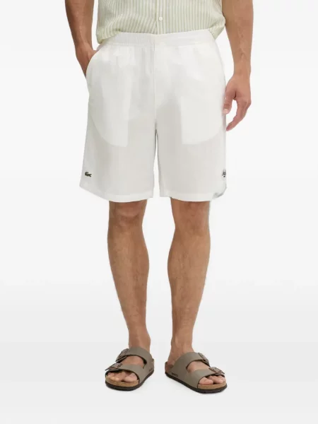Pantaloni scurți Lacoste alb