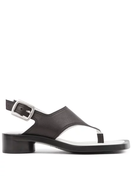 Sandale Mm6 Maison Margiela din piele maro
