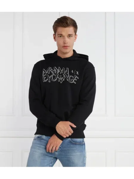Armani Exchange Hanorac negru