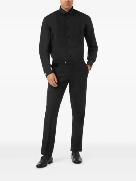 Pantaloni Billionaire de catifea clasici negru
