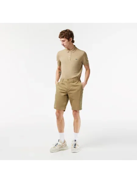Шорты Lacoste бежевые