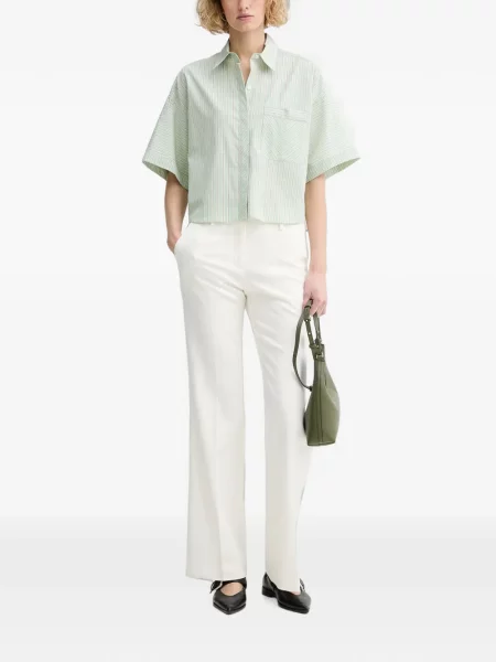 Pantaloni Marc O'polo evazate alb