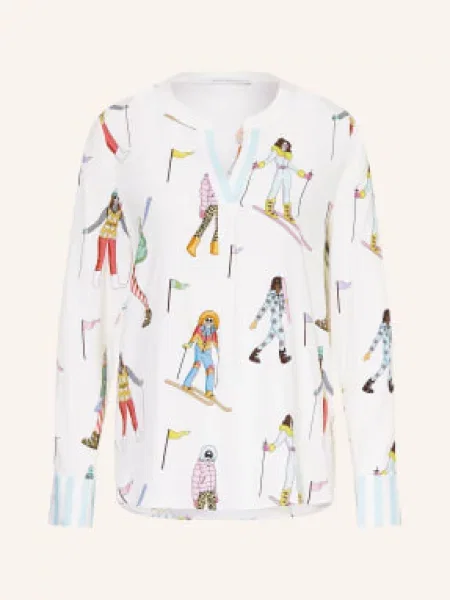 Herzen's Angelegenheit Bluzka weiss czerwona