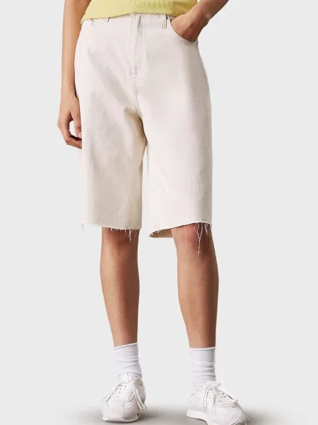 Джинсові шорти Calvin Klein Jeans білі