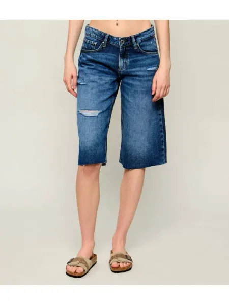 GUESS De blugi pantaloni scurți | Relaxed fit