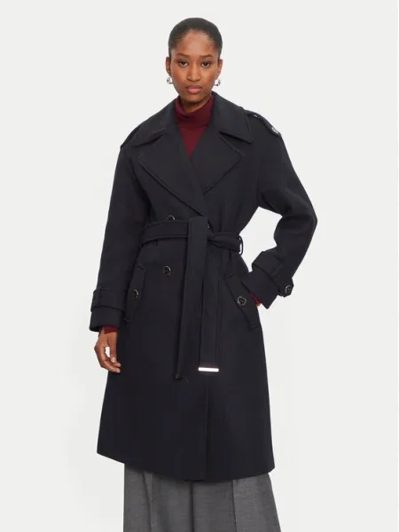 Morgan Palton de lână Bleumarin