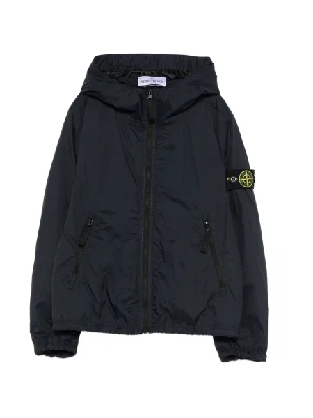 Kurtka dziecięca Stone Island niebieska
