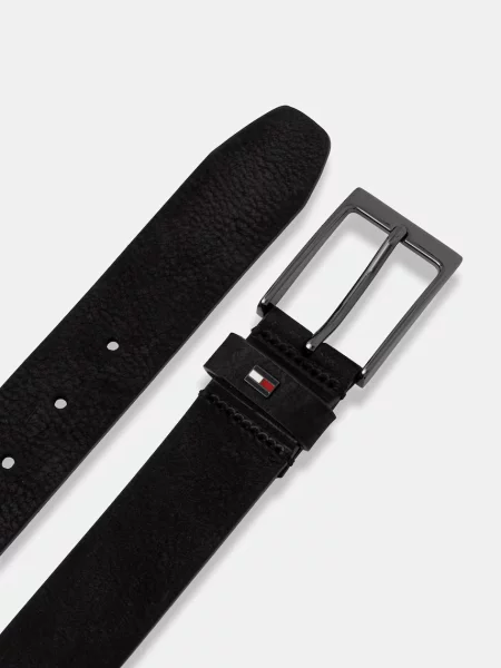 TOMMY HILFIGER Pas LAYTON' črna