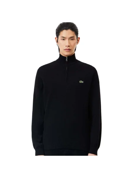 Pulover Lacoste clasic negru