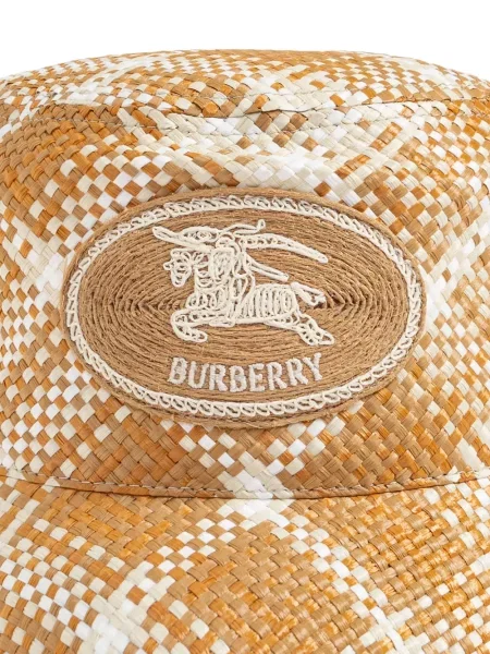 Kockás kalap Burberry autogrammal