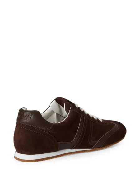 Sneakers Lauren Ralph Lauren σουέντ καφέ