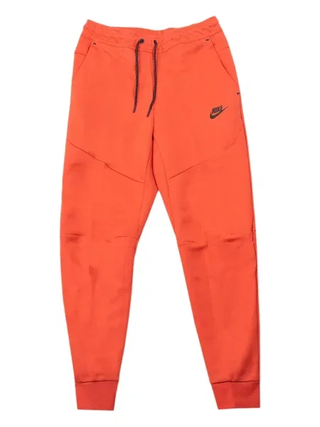 Pantaloni Nike din fleece alergare cu broderie negru