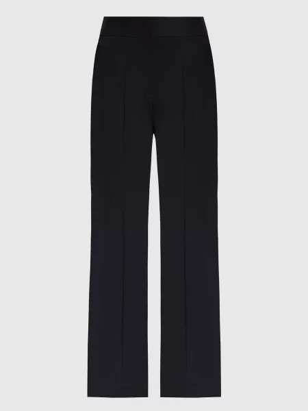 Штани кльош з вовни Jil Sander чорні