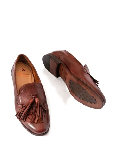 Pantofi loafer Paul Silence din piele maro