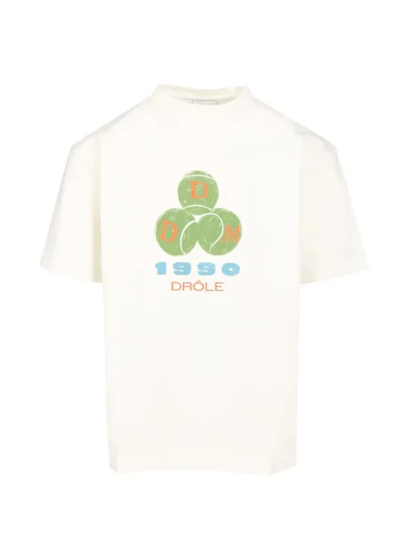 Tricou Drole De Monsieur cu imagine alb