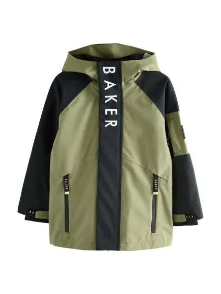 Baker by Ted Baker Prechodná bunda olivová / čierna biela