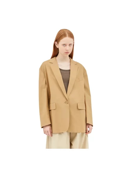 Marynarka Max Mara płócienna żółta