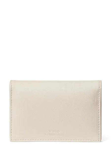 Portofel Polo Ralph Lauren din piele bej