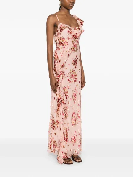 Rochie maxi Rixo de costum roz