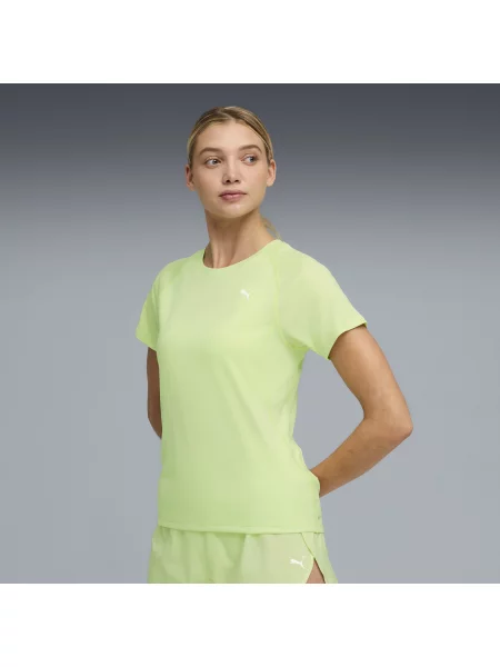 PUMA koszulka do biegania VELOCITY Odzież S zielony