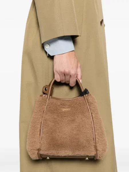 Ursuleț de pluș geantă Max Mara maro