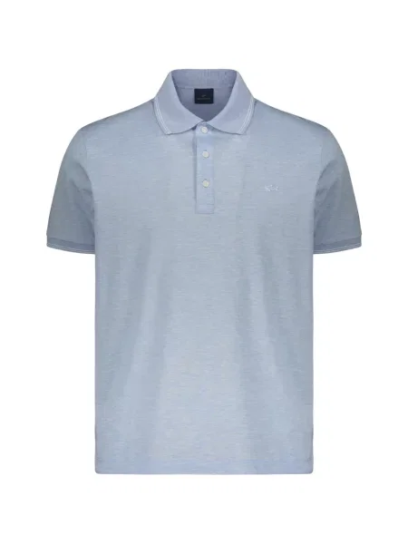 Scurt tricou polo Paul & Shark albastru