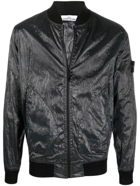 Яке тип бомбър Stone Island камъни черно