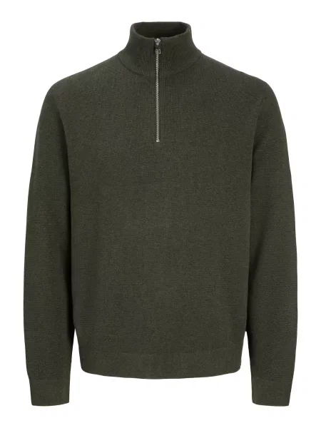 JACK & JONES Pulover JPR Blamilano pin verde