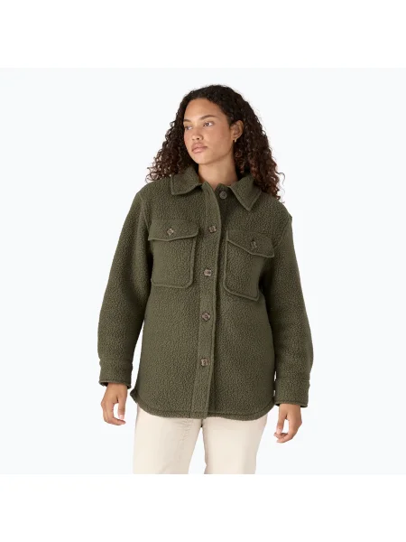 Дамски панталон Patagonia Retro Pile Shacket pine needle green зелено