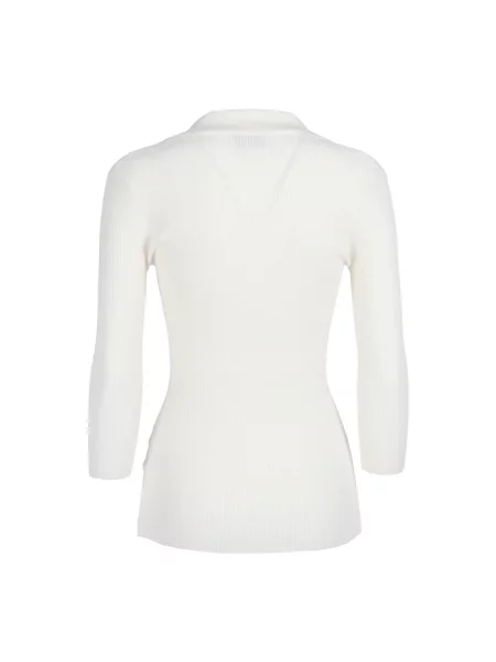 Sweter Elisabetta Franchi biały