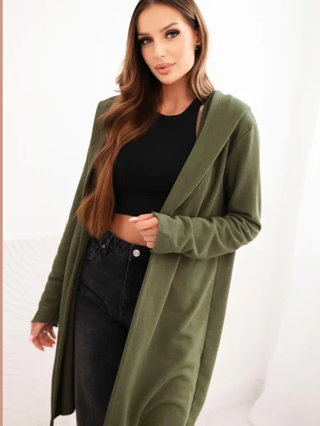 Cardigan Kesi cu glugă negru