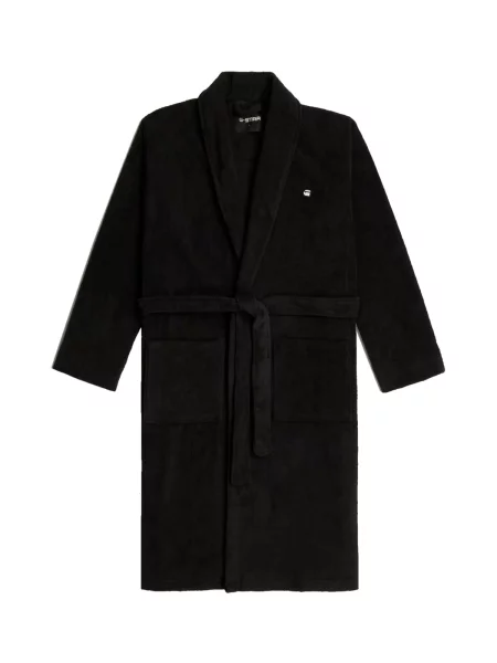 G-STAR Halat de baie scurt negru
